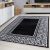 Bolti 4. Ay parma 9340 crne 80x150cm modern tepih akciò