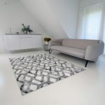 Bolti Nr. Modern tepih akcija, ZARIF 9960 siva-zelena 80x150cm