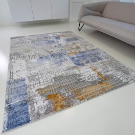   Bolti Nr. Modern tepih akcija, ZARIF 007 plava-arany 80x150cm