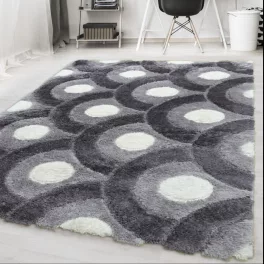    Vrlo mekani čupavi tepih, 80x250 cm Belinda pro sivi 33 tepih
