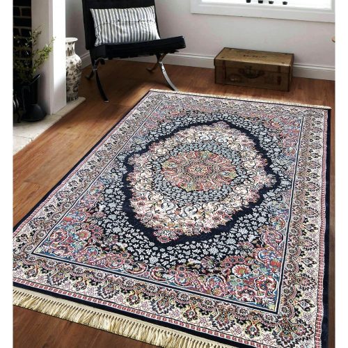  Trgovina 16. TEPIH DY LUXURY IRANI 3671A tamnoplavi 150 x 230 cm