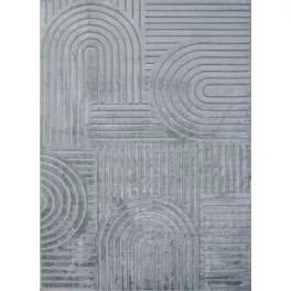 Ber Zen Garden 2405 plava 120x180cm tepih
