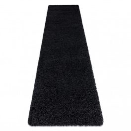  Shop 6. Tepih, staza SOFFI shaggy 2-3cm crna -60x250 cm