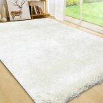 Scott bijela 120x170cm-hátul gumis tepih