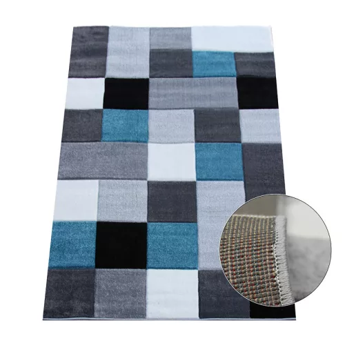  Ber. ETRO H896A plavi moderan tepih 60 x 100 cm