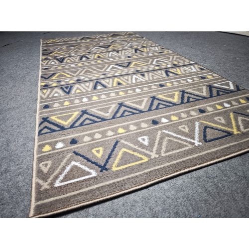  Trgovina 21. Ber. Tepih Alfa Nowa 7207 smeđe-žuti 80x150cm