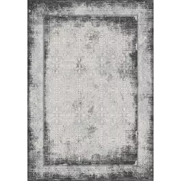  Ber. DELUXE 9090 sivi moderni tepih 120 x 180 cm
