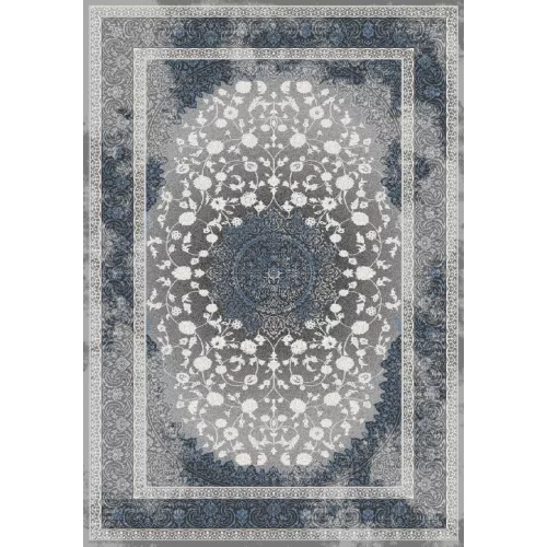  Ber. DELUXE 9091 mornarsko plavi klasični tepih 80 x 150 cm