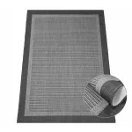  Ber. EQOS 0001 sivi moderni tepih 200 x 290 cm