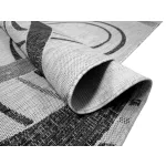  Ber. EQOS 0003 sivi moderni tepih 120 x 180 cm