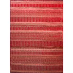  Ber. SARAN G001 crveni moderni tepih 60 x 100 cm