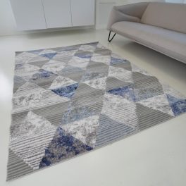  Bolti Nr. Modern tepih akcija, ZARIF 9928 siva-plava 80x150cm