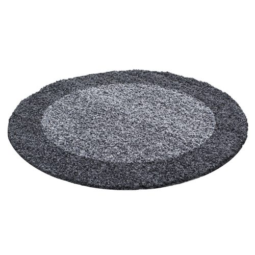 Ay Life 1503 Sivi 120Cm - Okrugli Shaggy Tepih Akcija