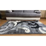 Charis siva leveles 60szett=60x220cm+2dbx60x110cm tepih