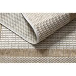 Trgovina 21. Pleteni tepih od sisala SION 21782 ravno tkani ecru / bež 80x250 cm