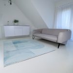 Bolti Nr. Berlin E2991 plava 80x150cm- modern színes tepih