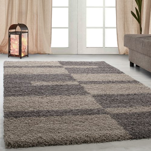 Ay gala 2505 taupe 160x230cm - shaggy tepih akcija