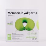  NAT. Memory jastuk za vrat 33x30x10,5 cm zeleni