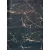 Ber Porte 2007 crne-arany 120x180cm- vékony modern tepih