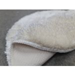  Djed Mraz krug krem 80 cm stražnja gumena prostirka