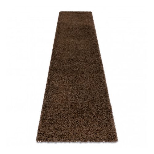 Bolti 21. tepih, futótepih SOFFI shaggy 2-3cm smeđa -80x150 cm