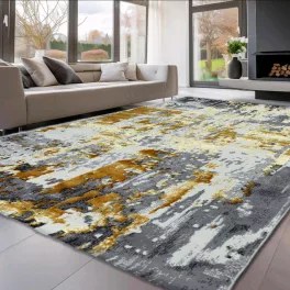  Den Sunset 9428 Cream-Gold 120x170cm moderan tepih