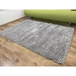 jednobojan SHAGGY tepih, CAREN 5121 l. siva 60x220cm