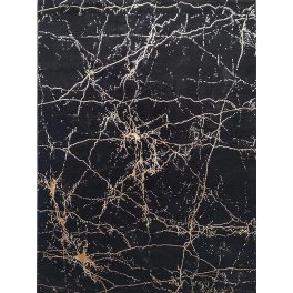 Ber Elite 4355 crne-arany 140x190cm tepih