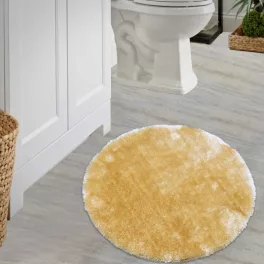  Krug Djeda Mraza, bež gumena prostirka od 80 cm