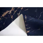Ber Porte 2007 crne-arany 160x220cm- vékony modern tepih