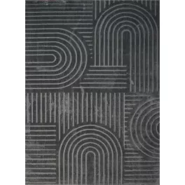 Ber Zen Garden 2405 tamnosiva 200x290cm tepih