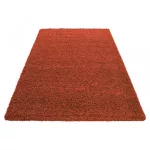 Ay life 1500 terakota 80x150cm jednobojan shaggy tepih