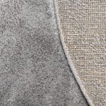  Dywan modern Koło Shaggy Cosy Balta 01 - Sivi sivi tepih (Neispravan)