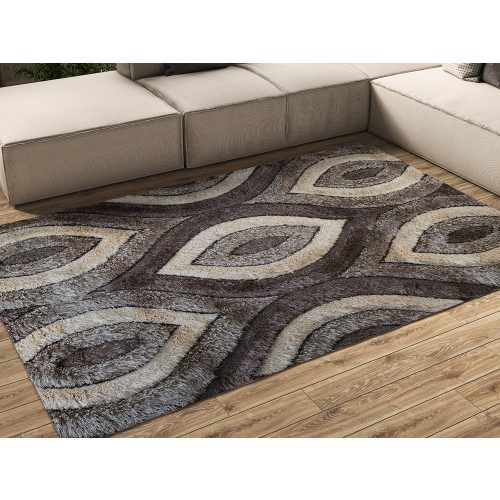  Trgovina 7. LUKSUZNI TEPIHI SHAGGY SHAGGY, Den. Elvira 0625 bež 60 setova=60x220cm+ 2 komx 60x110cm