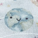  2. travnja FUNNY 2105 BIJELI 120 x 120 - okrugli tepih