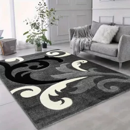Charis siva leveles 160x230cm tepih