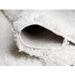 jednobojan SHAGGY tepih, CAREN 5121 bone 60x110cm