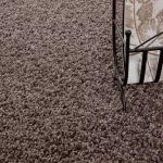 Ay life 1500 taupe 120x170cm jednobojan shaggy tepih