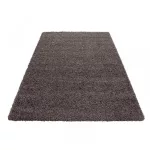 Ay life 1500 taupe 120x170cm jednobojan shaggy tepih