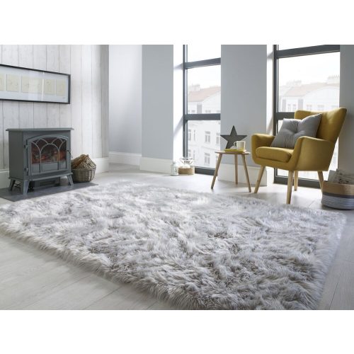 FL. SHEEPSKIN siva 120X170 tepih