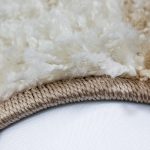 Ay life 1501 mokka 80x150cm - kockás shaggy tepih