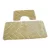  Kupaonski tepih 2 dijela - DEN Beige Curved