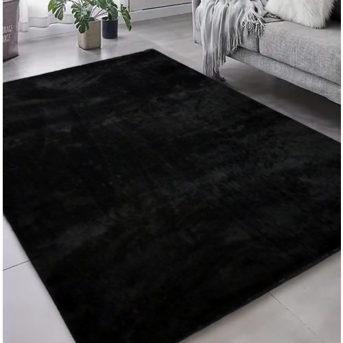  Shop 11. Den Olívia Black Soft Carpet 80x150cm-guma na stražnjoj strani