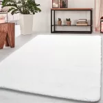 Serrano bijela 80x150cm-gumis hátoldalú tepih