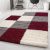 Bolti 4. Ay life 1501 crvena 120x170cm - kockás shaggy tepih