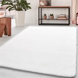 Serrano bijela 120x170cm-gumis hátoldalú tepih