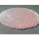 Ružičasta gumena prostirka sa stražnjom stranom od 80 cm u krugu Djeda Božićnjaka