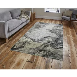 BER MARVEL 7601 siva 120 X 180 cm -modern tepih