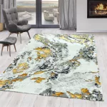  Den Sunset 8441 White-Gold 60x220cm moderan tepih