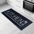 MY. SIL Kuhinjski tepih 77x197cm-crni kitchen